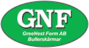 GreeNest Form AB – Bullerskärmar och bullerskydd Logotyp
